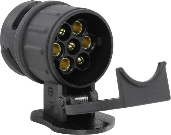 Actual product image Mottez Adapter to change from 13-pin to 7-pin (Black)