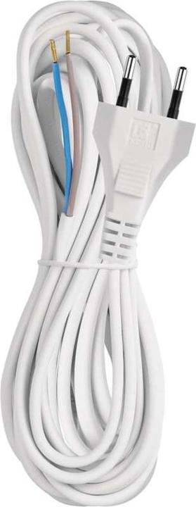 Actual product image Emos Connecting cable H03VVH2-F 2 x 0.75 mm white 5 m (S15275) (5 m)