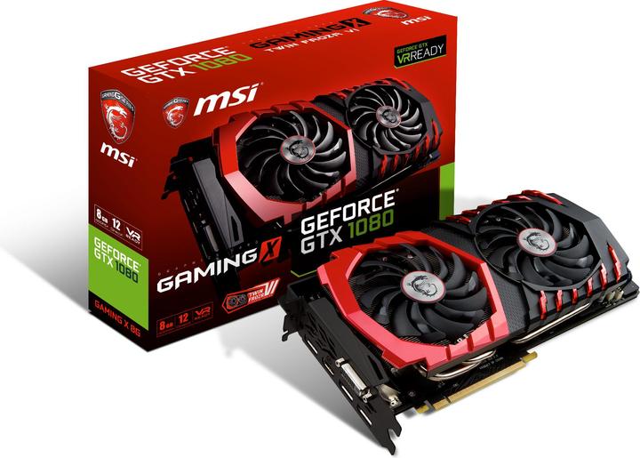 Immagine prodotto MSI GeForce GTX 1080 GAMING X 8G (8 GB)