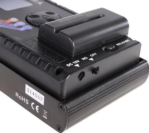 Image du produit Falcon Eyes Jeu de lampes LED bicolores T6, batterie incluse (éclairage de studio)