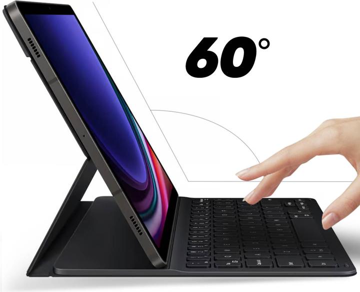 Image du produit Samsung Book Cover Keyboard Slim (ING. Int., Galaxy Tab S9, Galaxy Tab S9 FE)