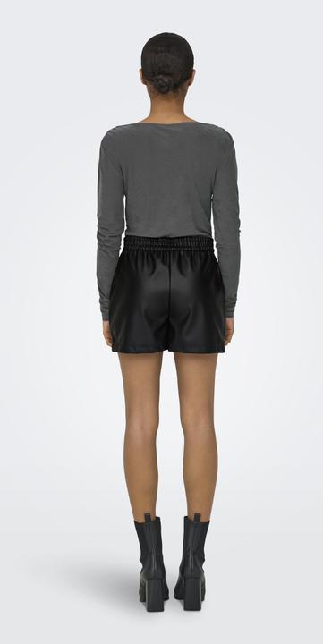 Produktbild JdY JDYALAIA Mittlere Taille Normal geschnitten Kunstledershorts Kunstledershorts (L)