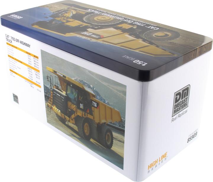 Actual product image Diecast Masters CAT 775G Off-Highway Truck