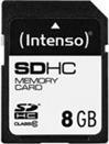 Actual product image Intenso SD Class 10 (8 GB, SDHC, U1, UHS-I)