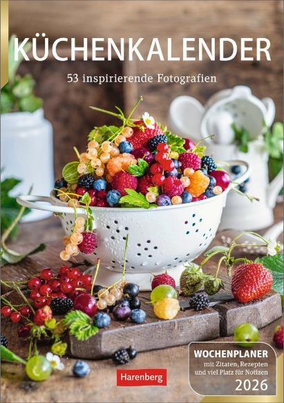 Produktbild Harenberg Küchenkalender Wochenplaner 2026 - 53 inspirierende Fotografien (Deutsch)
