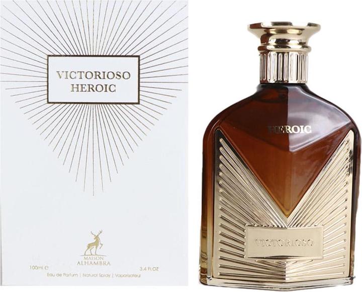 Maison Alhambra Victorioso Heroic For Men Eau De Parfum Spray 3.4 Ounce (Eau de Parfum, 100 ml)
