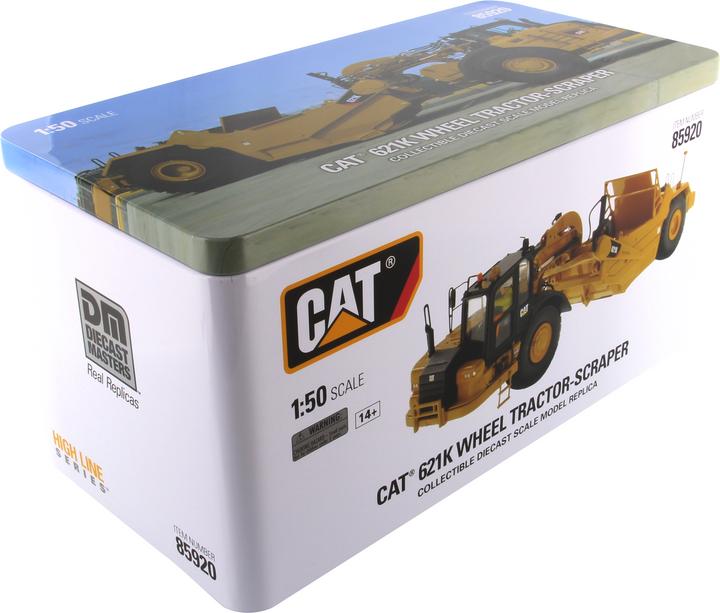 Immagine prodotto Diecast Masters Trattore a ruote CAT 621K - Trattore a ruote
