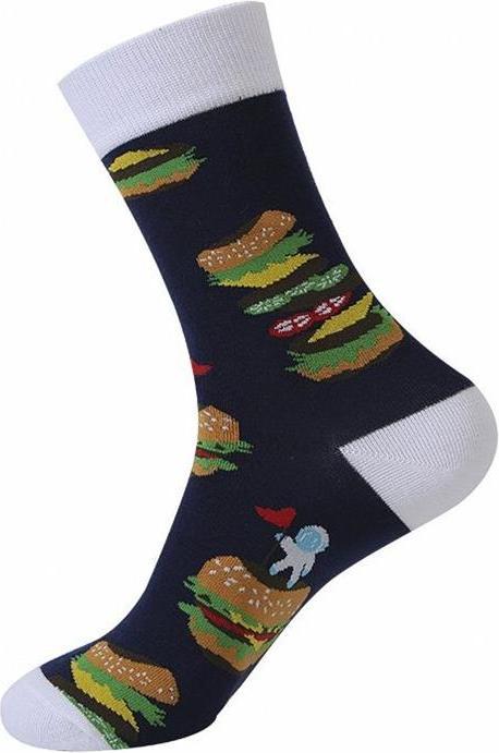 Musthaves Socken Motiv Hamburgers (38 - 45)