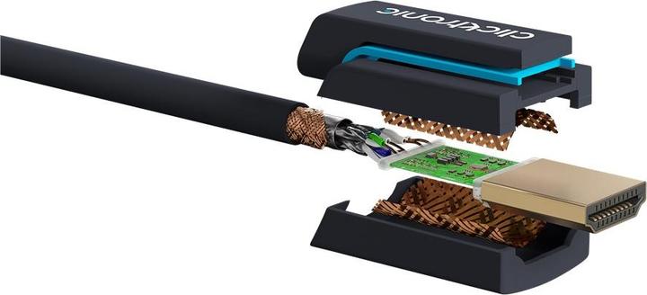 Produktbild clicktronic High Speed HDMI Kabel Ethernet (3 m, HDMI)