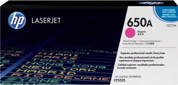 Actual product image HP Toner magenta Orig.No. CE273AC (M)