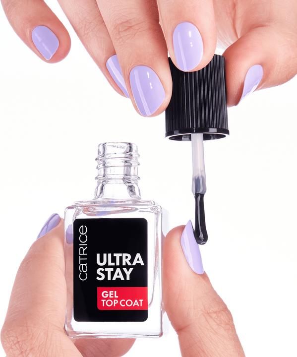 Actual product image Catrice Ultra Stay Gel Top Coat (cherry cherry baby, Top coat)