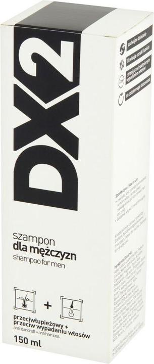Produktbild DX2 Shampoo For Men Shampoo For Men Anti-Dandred And Against Hair Loss (150 ml, Flüssiges Shampoo)