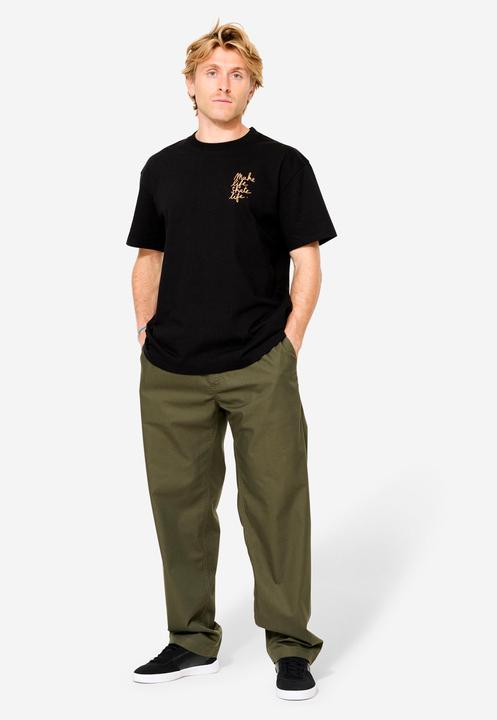 Actual product image Oxelo Hose Chino Skateboarding - CN500 Light khaki (XL)