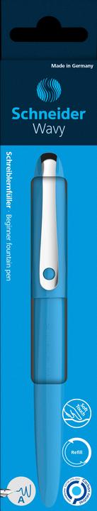 Produktbild Schneider Schreiblernfüller Wavy A blau (Blau, 1 x)