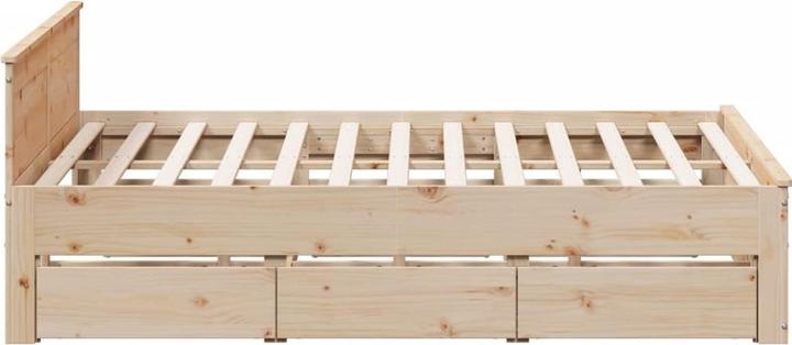 Immagine prodotto VidaXL Letto senza materasso con testiera (200 x 200 cm)