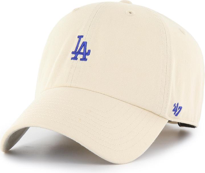 Actual product image 47 Brand Adjustable Cap - Base Runner La Dodgers Natural (One size)