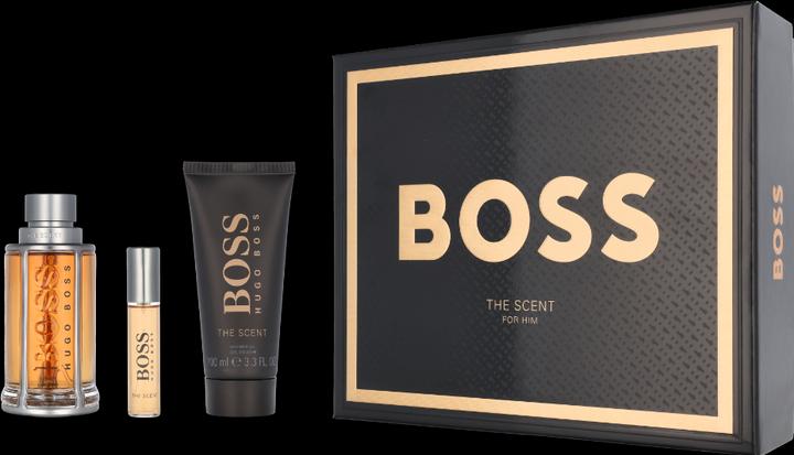 Immagine prodotto Hugo Boss Set regalo The Scent - Eau De Toilette 100 Ml, Eau De Toilette in miniatura 10 Ml, e G. doccia (Set profumo)