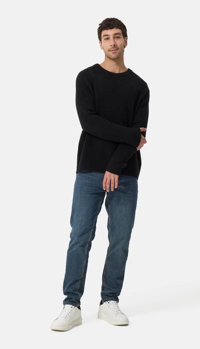 Immagine prodotto Cash-Mere Grobgestrickter Wolle Kaschmir Rundhals Pullover (M)