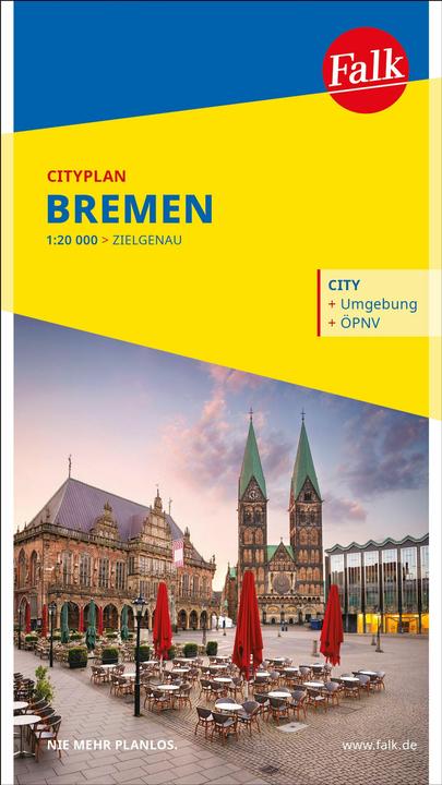 Produktbild Falk Cityplan Bremen 1:20.000