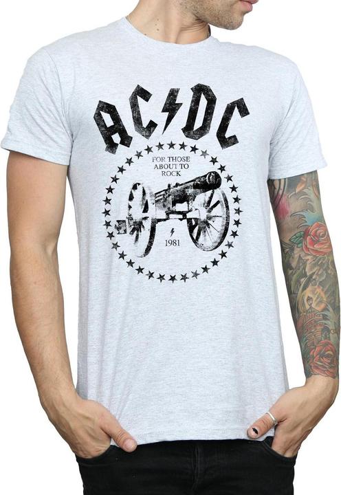 Immagine prodotto AC/DC We Salute You Cannon Maglietta Uomo (L)