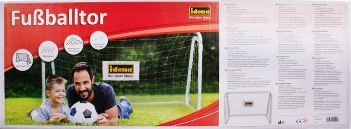 Actual product image Idena Football Goal Metal approx. 124x96cm