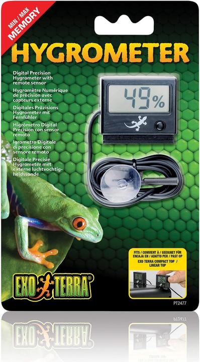Actual product image Exo Terra Hygrometer digital with sensor