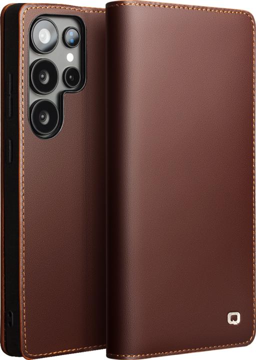 Actual product image QiAlino Hülle Flip Matt Wallet (Samsung Galaxy S25 Ultra)