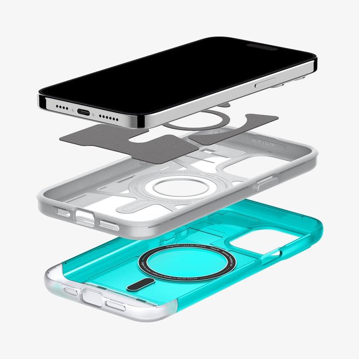 Actual product image Spigen Classic C1 MagFit (Apple iPhone 15 Pro)
