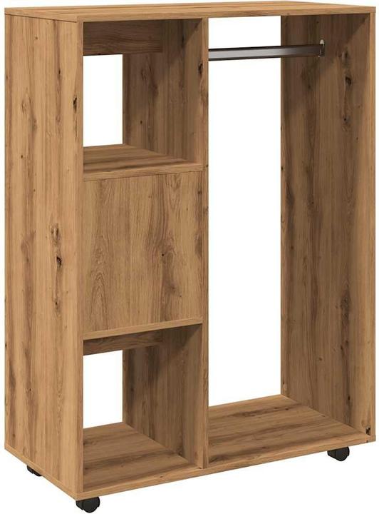 Produktbild VidaXL Kleiderständer Artisan-Eiche 80x40x110 cm Holzwerkstoff