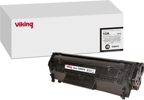 Actual product image Viking Toner cartridge Compatible HP 12A Q2612A Black (FC)