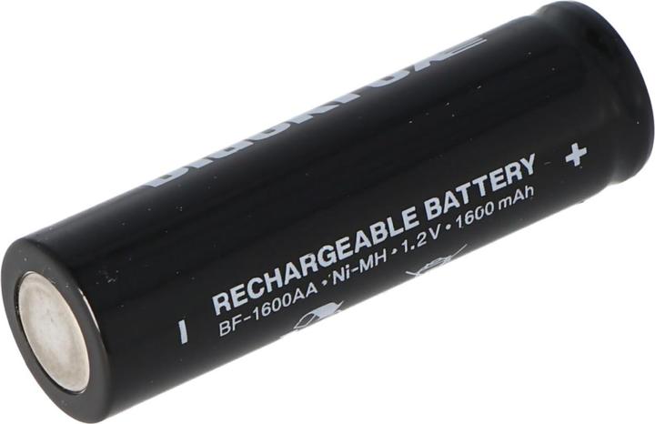 AccuCell Akku Mignon AA Flat Top (1 Stk., AA, 1600 mAh, Akku)