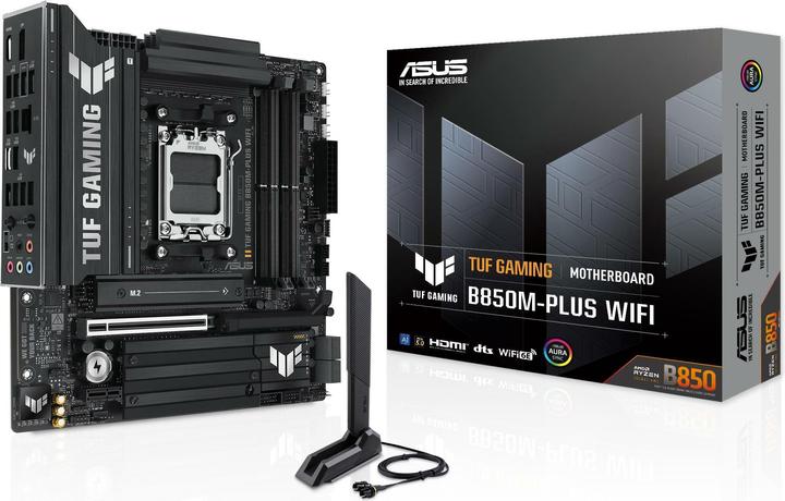 ASUS TUF Gaming B850M-Plus Wifi (AM5, AMD B850, mATX)
