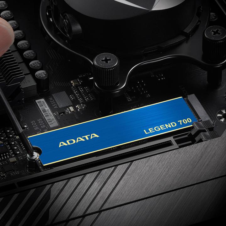 Actual product image Adata SSD Legend 700 M.2 512GB PCIe Gen3x4 2280 (512 GB, M.2 2280)