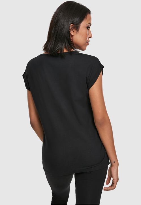 Produktbild Urban Classics Ladies Round V-Neck Extended Shoulder Tee (M)