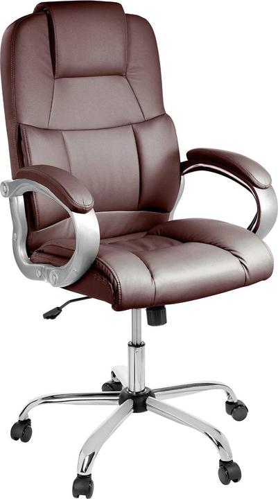 Produktbild TPFLiving Moderner Chefsessel, Braun
