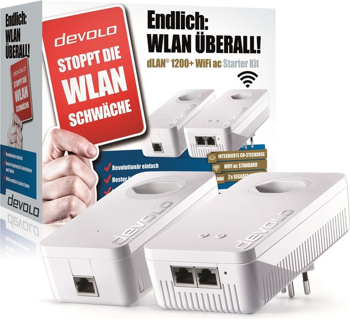 Devolo Set iniziale dLAN 1200+ WiFi (1200 Mbit/s)