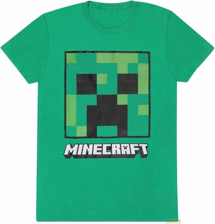 Heroes Inc Minecraft T-Shirt Creeper Face Grösse L (L)