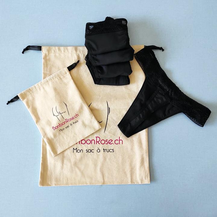 Immagine prodotto Bonbon Rose Confezione da 5 mutandine mestruali (4XL)