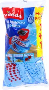 Productafbeelding Vileda SuperMocio 3x Actie Mop Vervanging 2st Multi Pack (2 Pcs.)