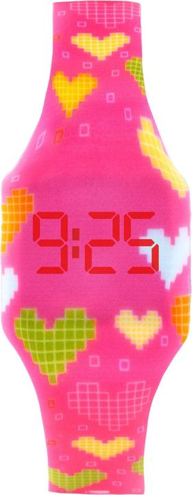 Actual product image Kiddus Digital LED Watch Hearts (Digital watch, 32 mm)
