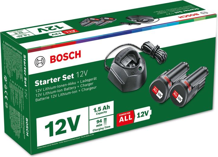 Actual product image Bosch Home & Garden Starter set PBA 12V (2x1.5Ah) + GAL 1210CV (12 V)
