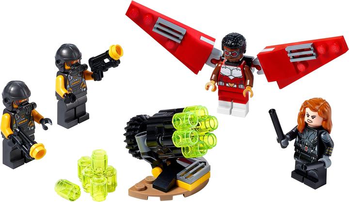Actual product image LEGO Marvel Super Heroes Falcon and Black Widow make common cause (40418)