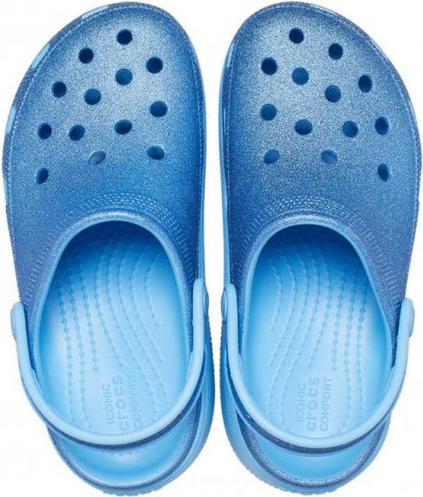 Actual product image Crocs K's Classic Glitter Cutie Clog (30)
