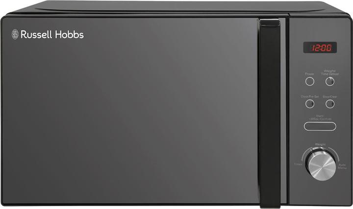 Produktbild Russell Hobbs RHM2076B – 20-Liter-Digitale Mikrowelle, 800 W, Schwarz (CH-Stecker, 20 l)