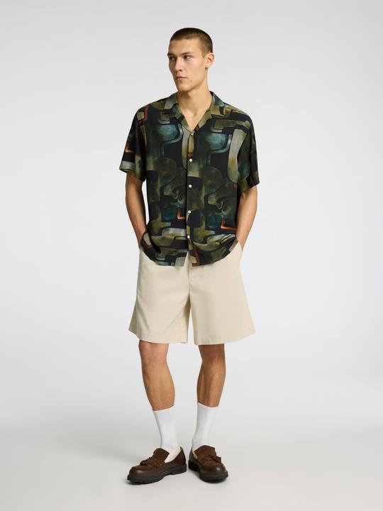 Image du produit Selected Homme Gemustertes Kurzarmhemd (S)