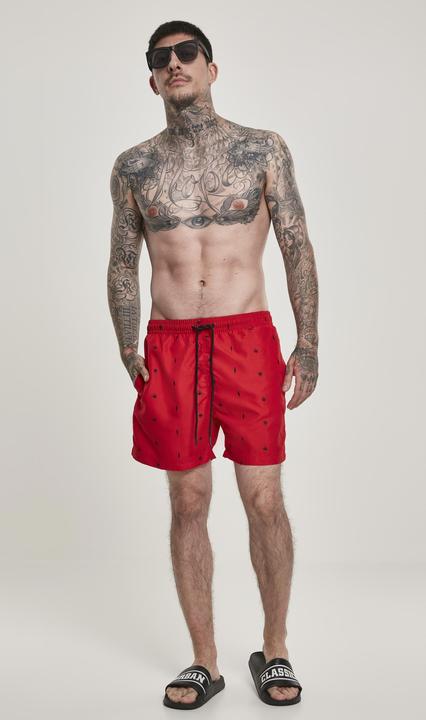 Immagine prodotto Urban Classics Pantaloncini da bagno con ricamo (M)