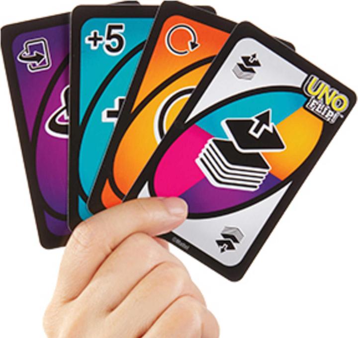 Actual product image Mattel Games Uno Flip (Multilingual)