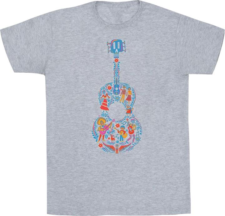 Disney Coco Guitar Pattern TShirt (S)