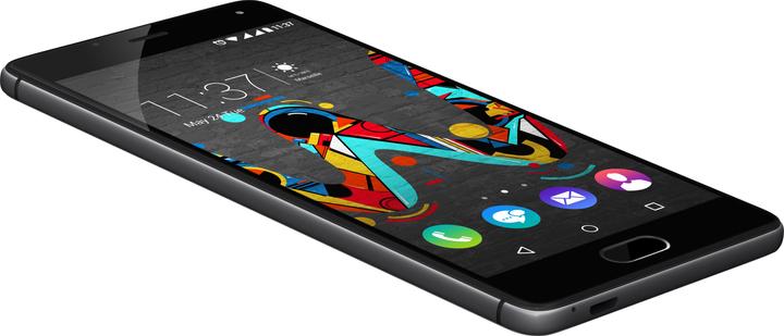 Image du produit Wiko U Feel (16 Go, Space grey, 5", Double SIM hybride, 13 Mpx, 4G)