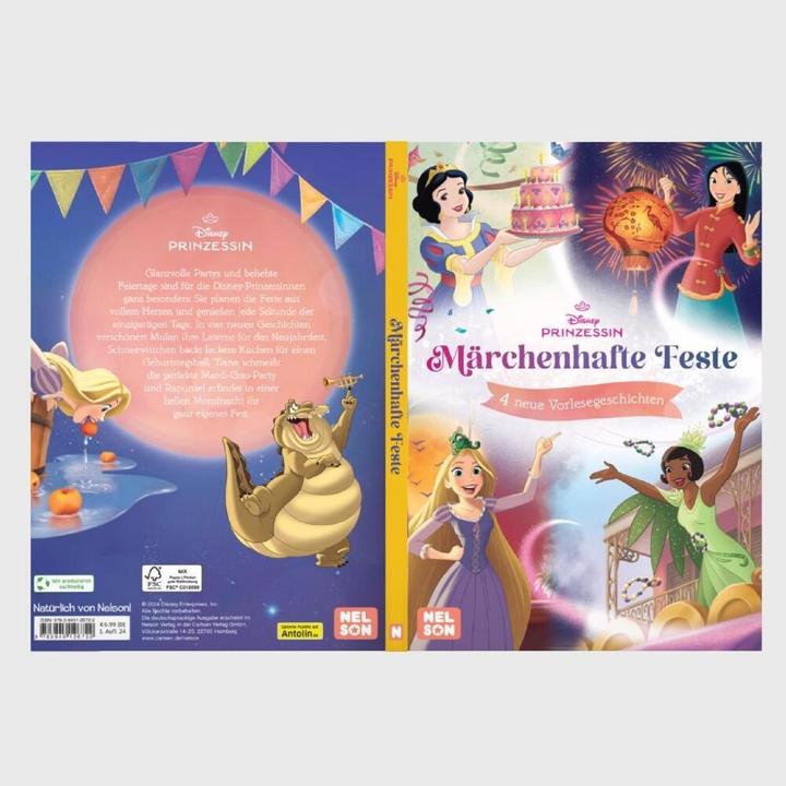 Produktbild Disney Prinzessin: Märchenhafte Feste (Deutsch, 2024)